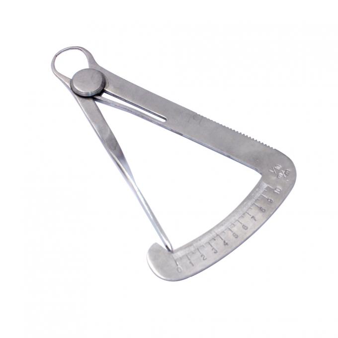स्टेनलेस स्टील अंदर Calipers डिग्री गेज 0-10 मिमी मापने 1