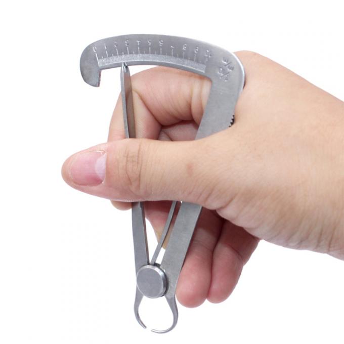 स्टेनलेस स्टील अंदर Calipers डिग्री गेज 0-10 मिमी मापने 0